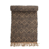 Bloomingville Aby Tæppe, Sort, Jute