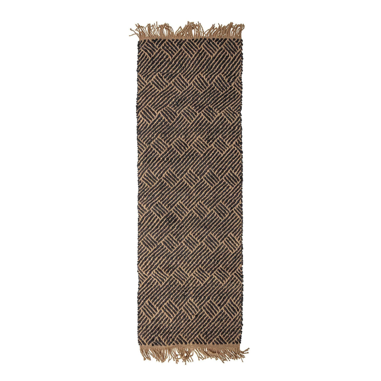 Bloomingville Aby Tæppe, Sort, Jute