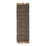 Bloomingville Aby Tæppe, Sort, Jute