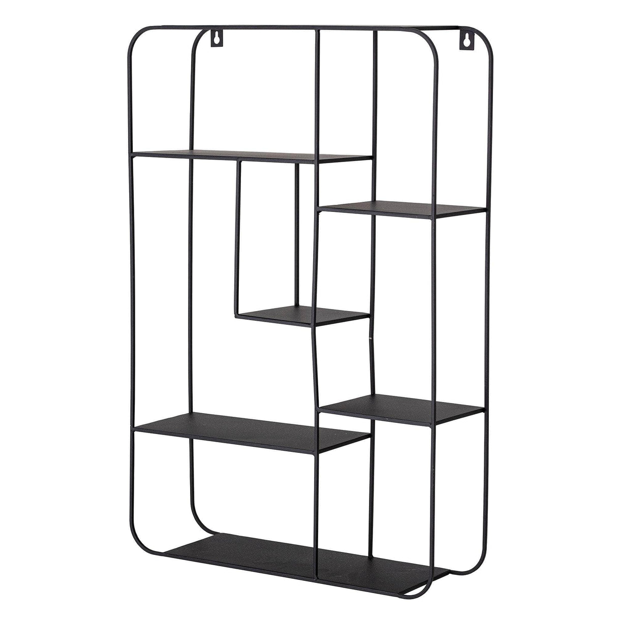 Bloomingville Ebert Hylde, Sort, Metal