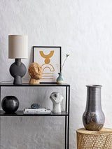 Bloomingville Gorm Deko Vase, Sort, Terrakotta