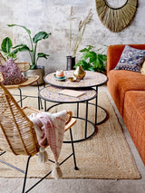 Bloomingville Gorm Deko Vase, Sort, Terrakotta