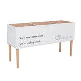 Bloomingville MINI Salam bogkasse, Hvid, MDF
