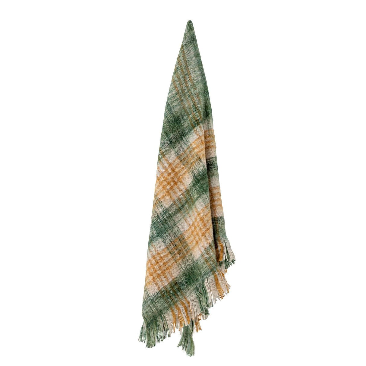 Creative Collection Baloo Plaid, Grøn, Akryl