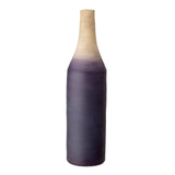 Bloomingville Serok Deko Vase, Lilla, Terrakotta