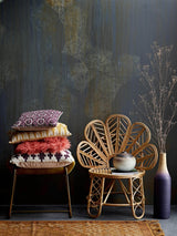 Bloomingville Serok Deko Vase, Lilla, Terrakotta
