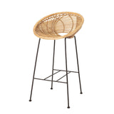 Bloomingville Yonne Bar Stol, Natur, Rattan