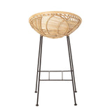 Bloomingville Yonne Bar Stol, Natur, Rattan