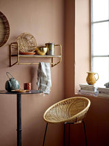 Bloomingville Yonne Bar Stol, Natur, Rattan