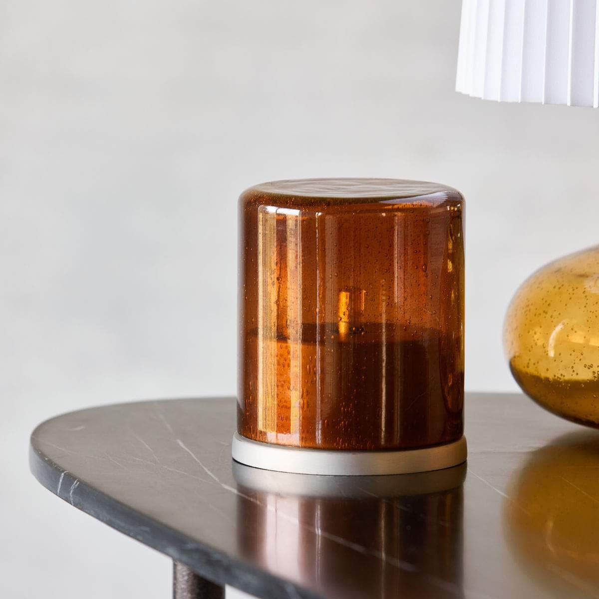 House Doctor Bordlampe, Petit, Amber