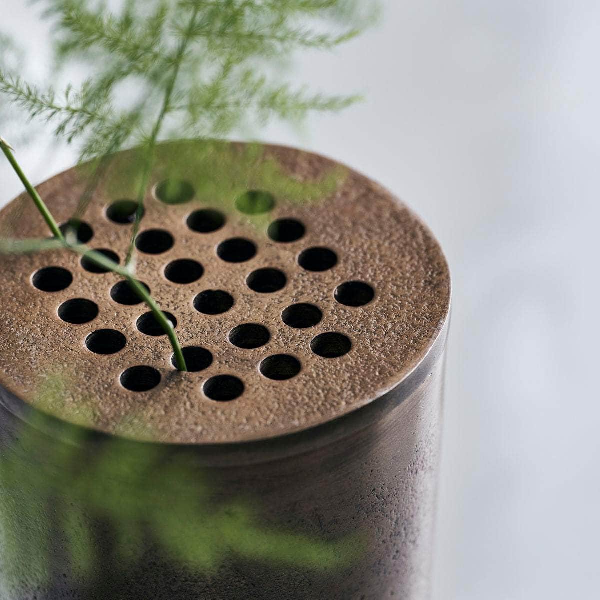 House Doctor Vase, Flow, Antik messing