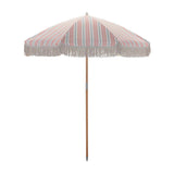 House Doctor Strand/Haveparasol, Umbra, Rød/Grøn