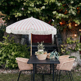 House Doctor Strand/Haveparasol, Umbra, Rød/Grøn