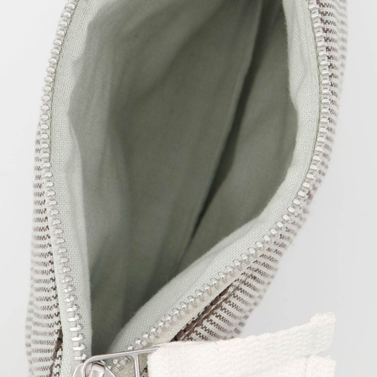 Meraki Makeup pung, Mentha, Lys grå/armygrøn