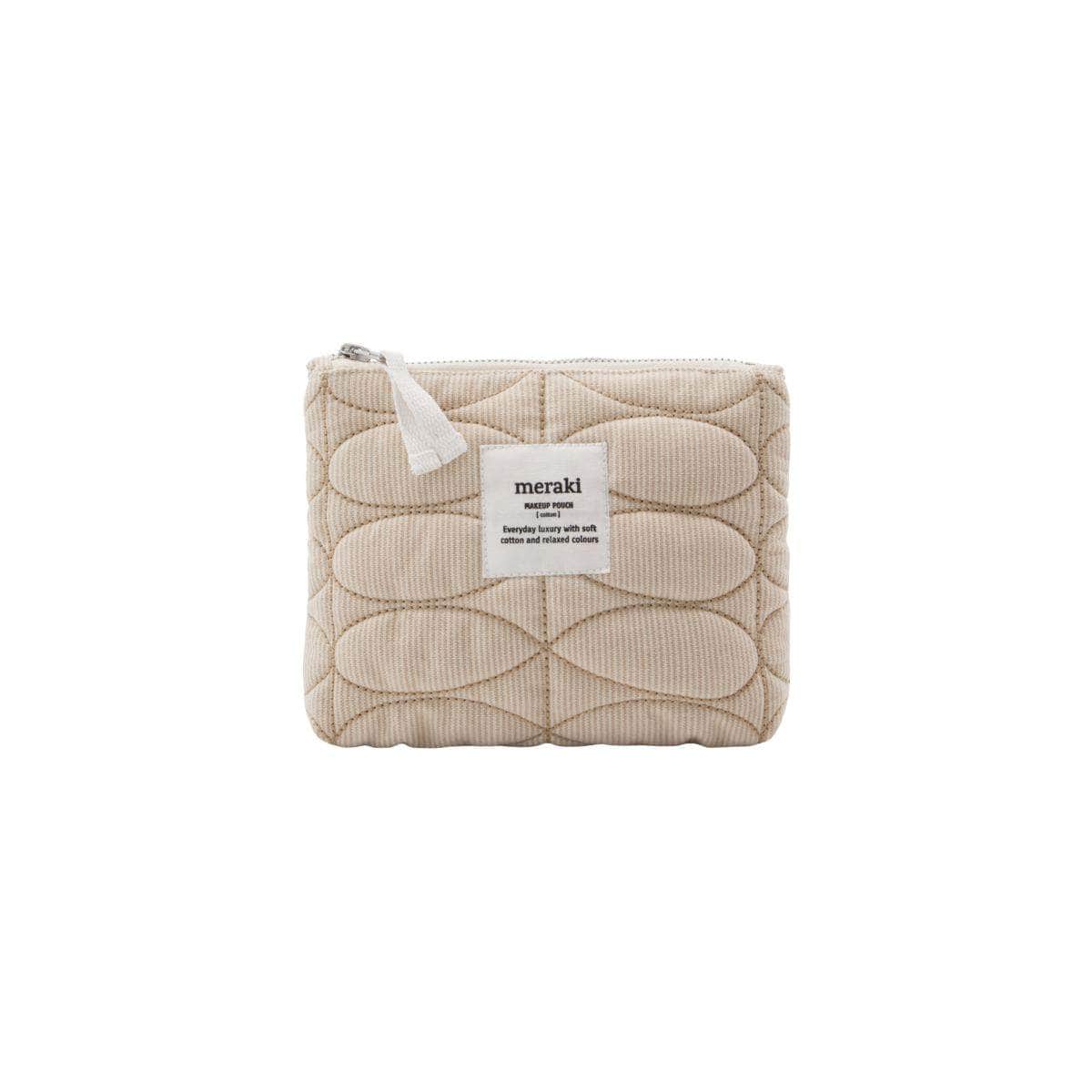 Meraki Makeup pung, Mentha, Off white/safari