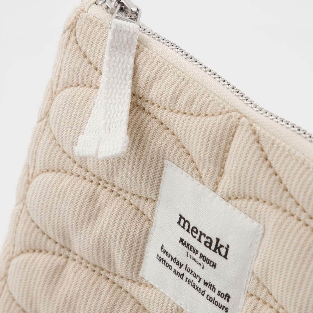 Meraki Makeup pung, Mentha, Off white/safari