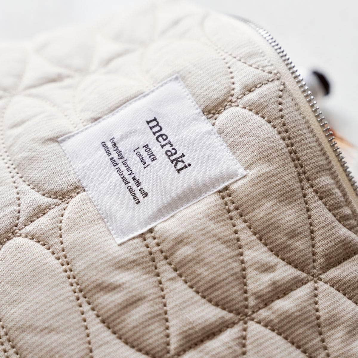 Meraki Makeup pung, Mentha, Off white/safari