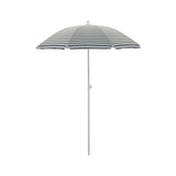 House Doctor Strand/Haveparasol, Oktogon, Grøn/Hvid