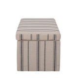 Bloomingville Cai Bænk, Hvid, Polyester