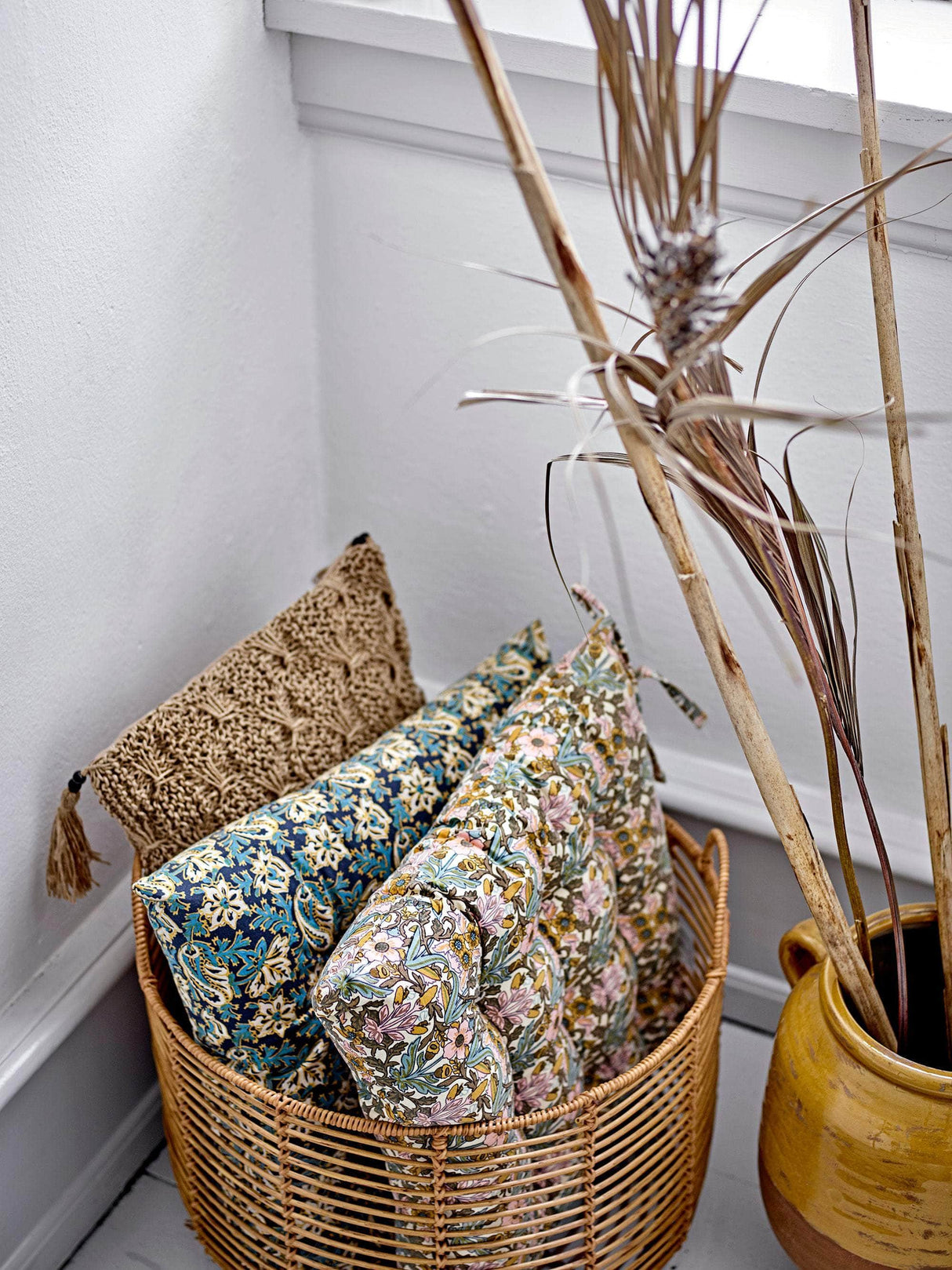 Bloomingville Mekkel Kurv, Natur, Polyrattan