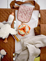 Bloomingville MINI Thanne Puslemåtte, Brun, Bomuld