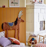 Bloomingville MINI Raffe Pude, Orange, Bomuld
