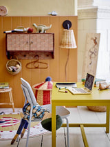 Bloomingville MINI Birsen Kurv m/Låg, Rød, Vandhyacint