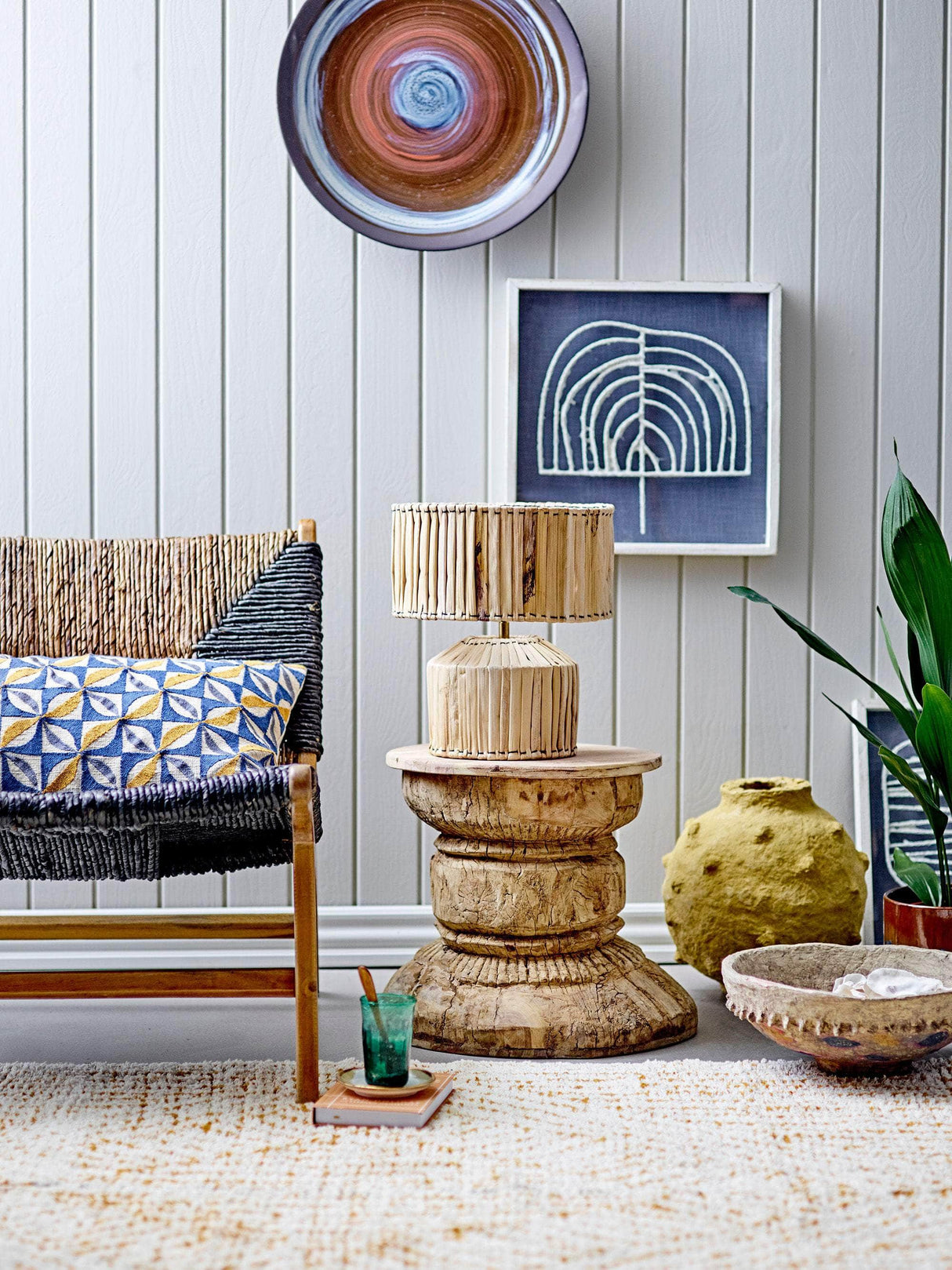 Creative Collection Stephi Tæppe, Gul, Bomuld
