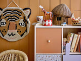 Bloomingville MINI Pacey Væg Dekoration, Brun, Uld
