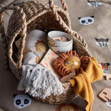 Bloomingville MINI Miko Play Mat, Brun, Bomuld OEKO-TEX®