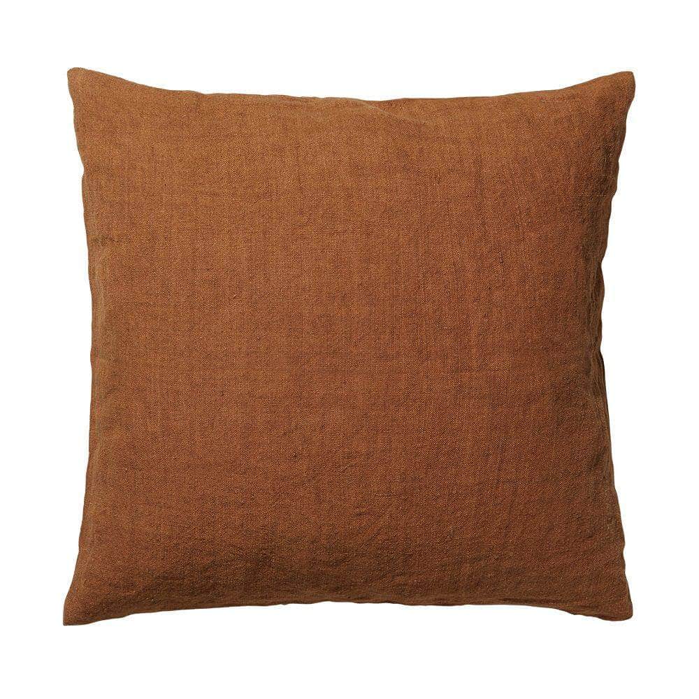 Cozy Living Luxury Light Linen Cushion Cover  - TOFFEE