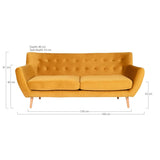 House Nordic Monte 3 Personers Sofa