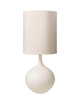 Cozy Living Bella Ceramic Lamp w. shade - MILK