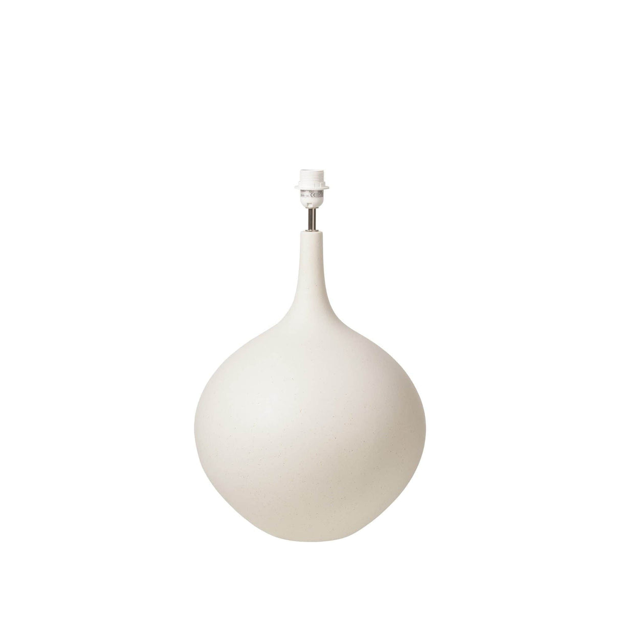 Cozy Living Bella Ceramic Lamp w. shade - MILK