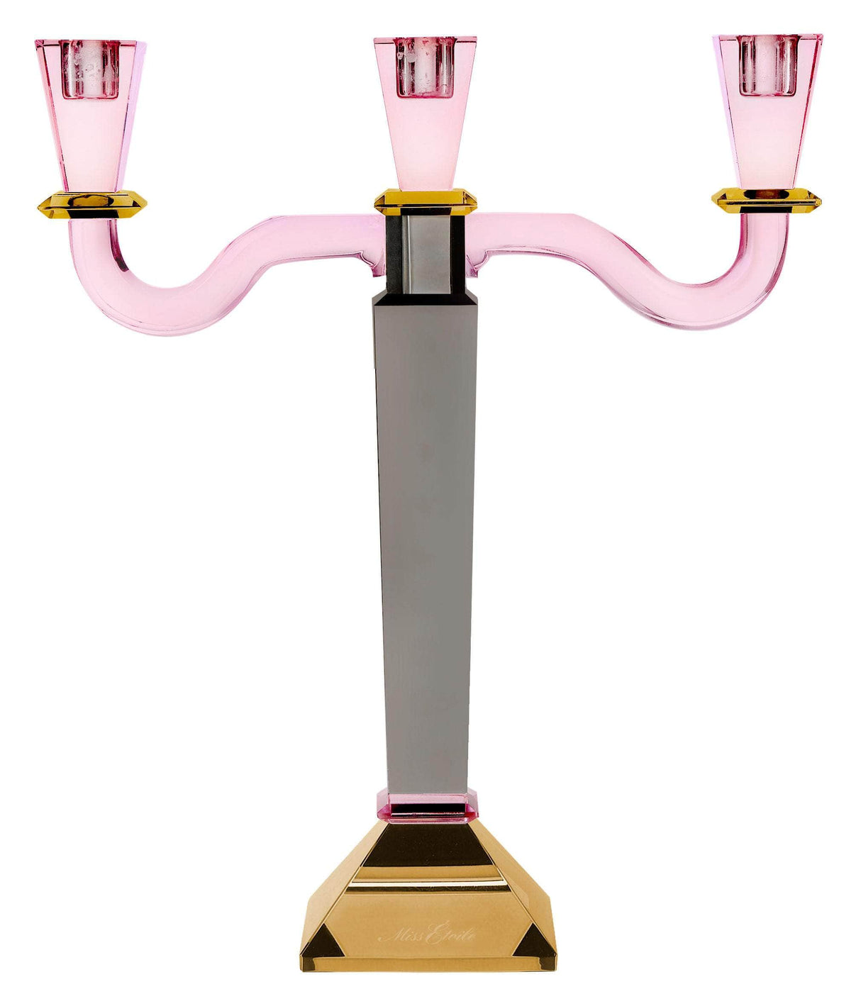 Miss Etoile ME Crystall 3-armed candlestick