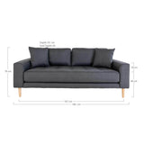 House Nordic Lido 2,5 Personers Sofa