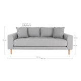 House Nordic Lido 2,5 Personers Sofa