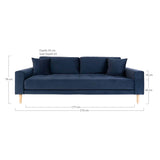 House Nordic Lido 3 Personers Sofa