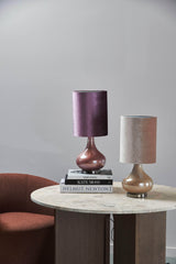 Margit Brandt MB Table lamp w/velvet shade