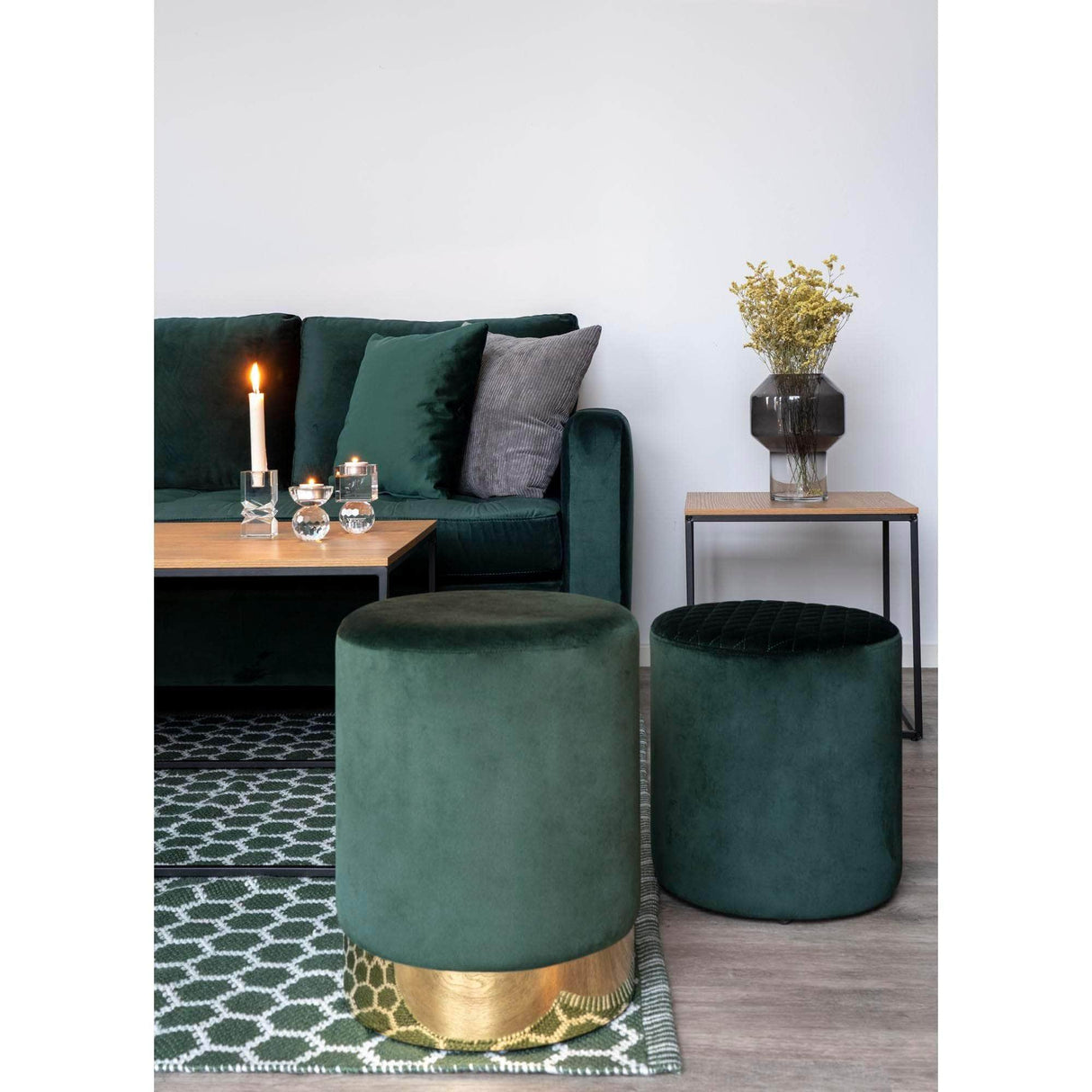 House Nordic Vita Hjørnebord