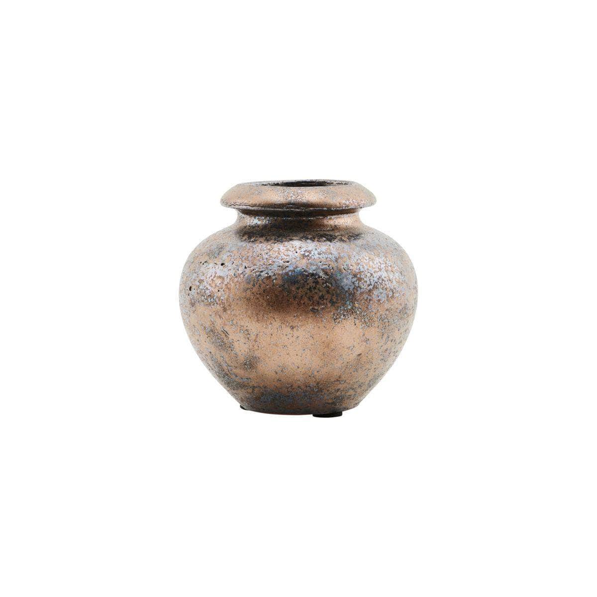 House Doctor Vase, Mini, Bronze, Brun