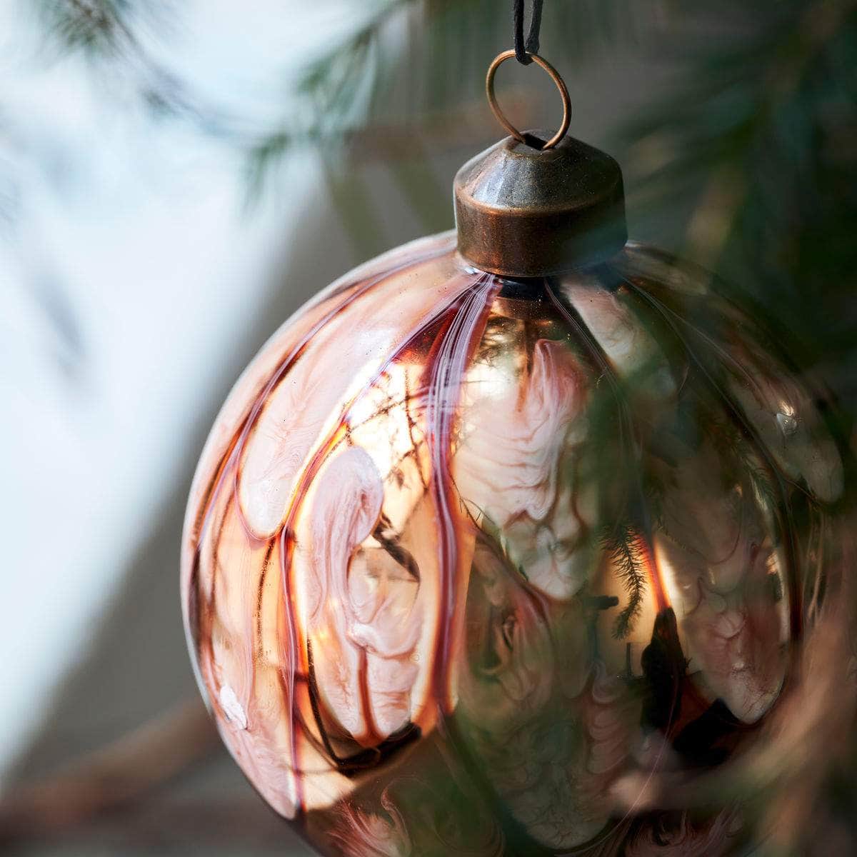 House Doctor Julepynt, Runy, Amber