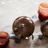 House Doctor Julepynt, Fluted, Amber