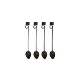 House Doctor Lysestage, Mini cone, Antik brun