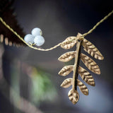 House Doctor Guirlande, Leaf, Gylden