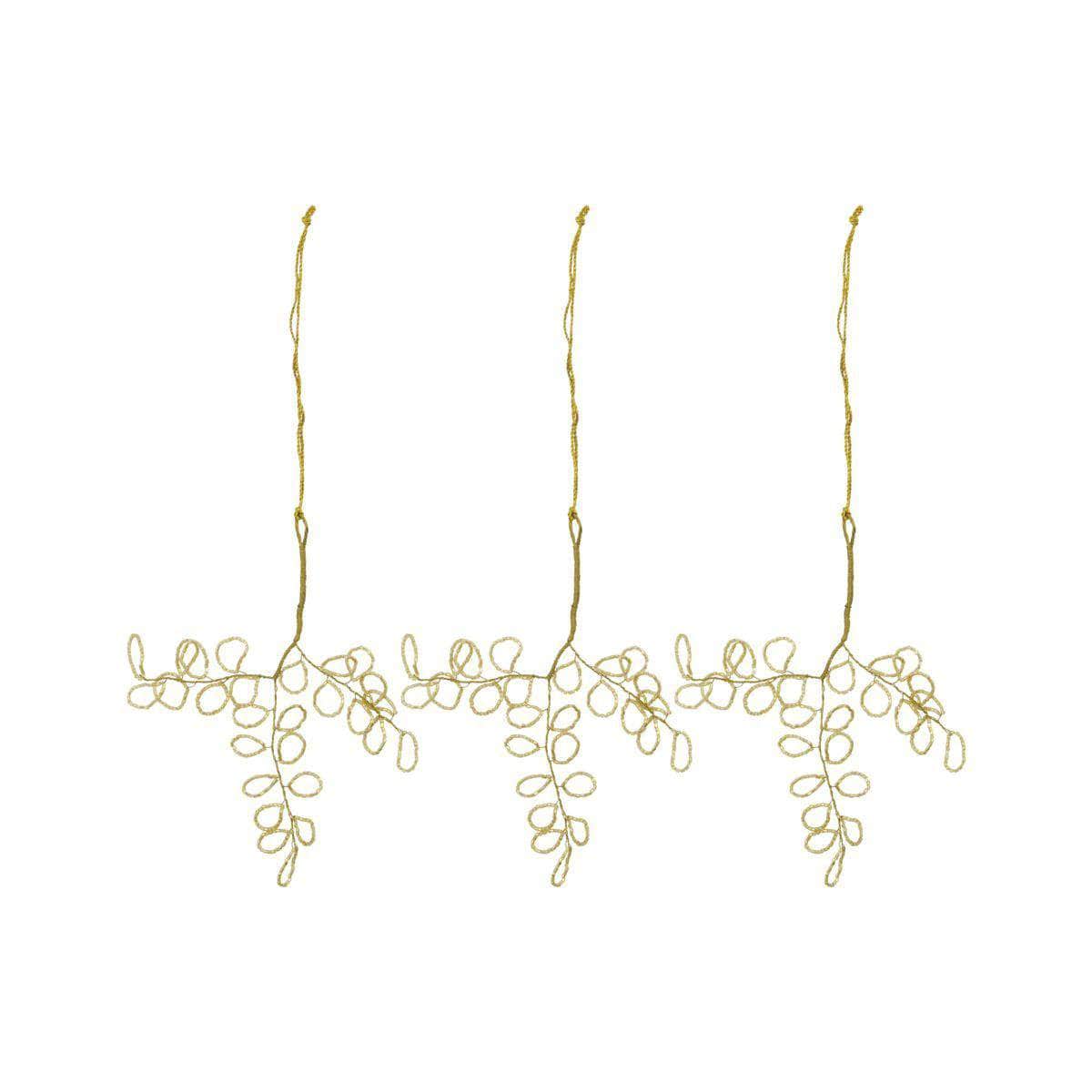 House Doctor Julepynt, Pearl, Guld