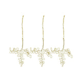 House Doctor Julepynt, Pearl, Guld