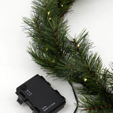 House Doctor Krans med LED, Peuce, Natur