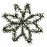 House Doctor Stjerne m. LED, Peuce, Natur