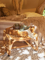 Bloomingville Diann Bakke, Brun, Rattan